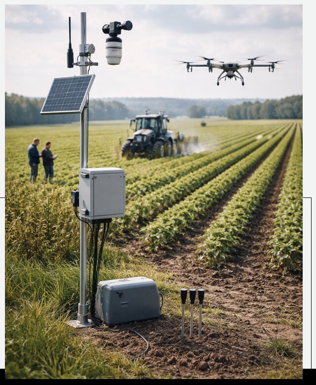 Разработка IoT мониторинга полей в Горном-Алтайске от 8813 р. | АвикейГрн